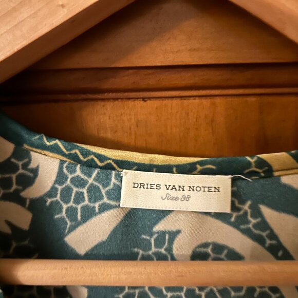 Dries Van Noten Studio 38 printed dress - Picture 6 of 7